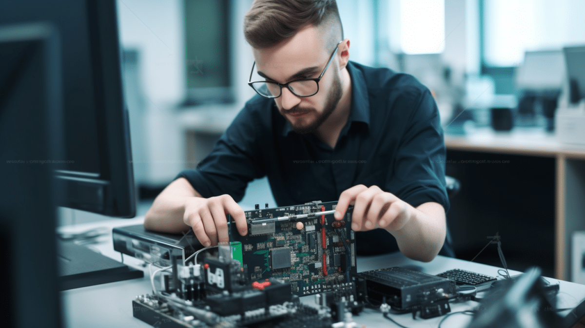 About us. Young embedded technology engineer developing hardware
