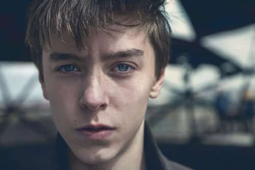 Move for Charity 2023. Portrait of a young man.